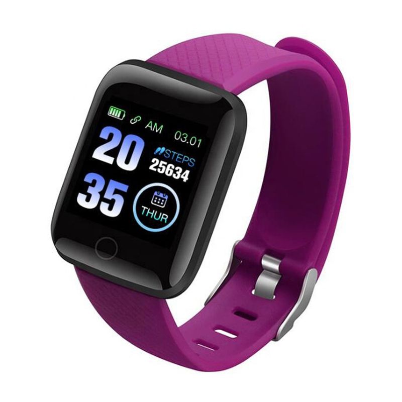 116plus smart 116S D13 wristband heart rate and blood pressure monitoring Bluetooth sports watch_voghion.com