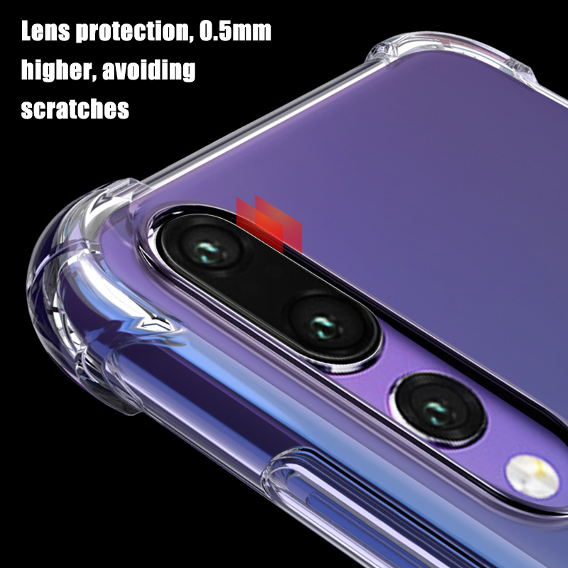 Luxe schokbestendig siliconen hoesje voor Huawei P30 P20 Lite Pro P20 P Smart 2019 Honor 10 Lite_voghion.com