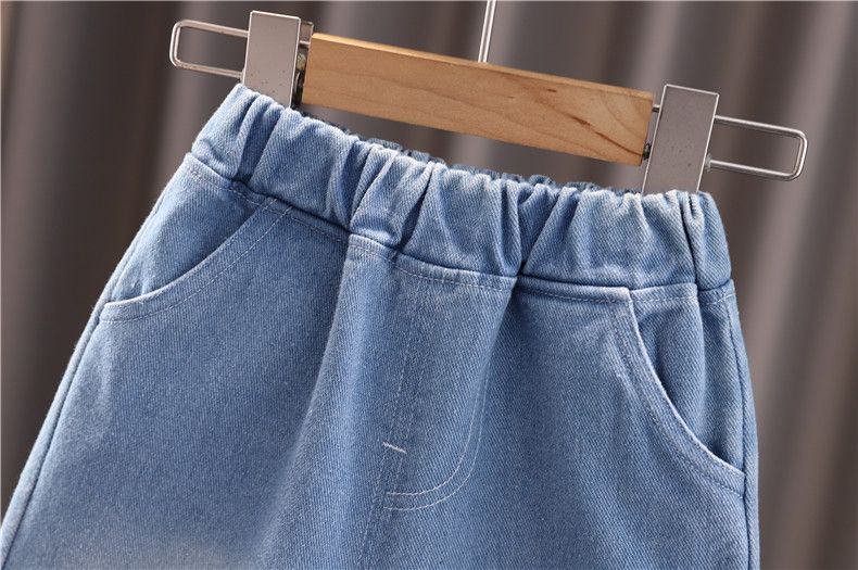 Wuxiaoqi Clothing Spring Autumn 2025 New Children's 0-4 Years Old Boys And Girls Knitted Patchwork Shirt Two-Piece Set_voghion.com