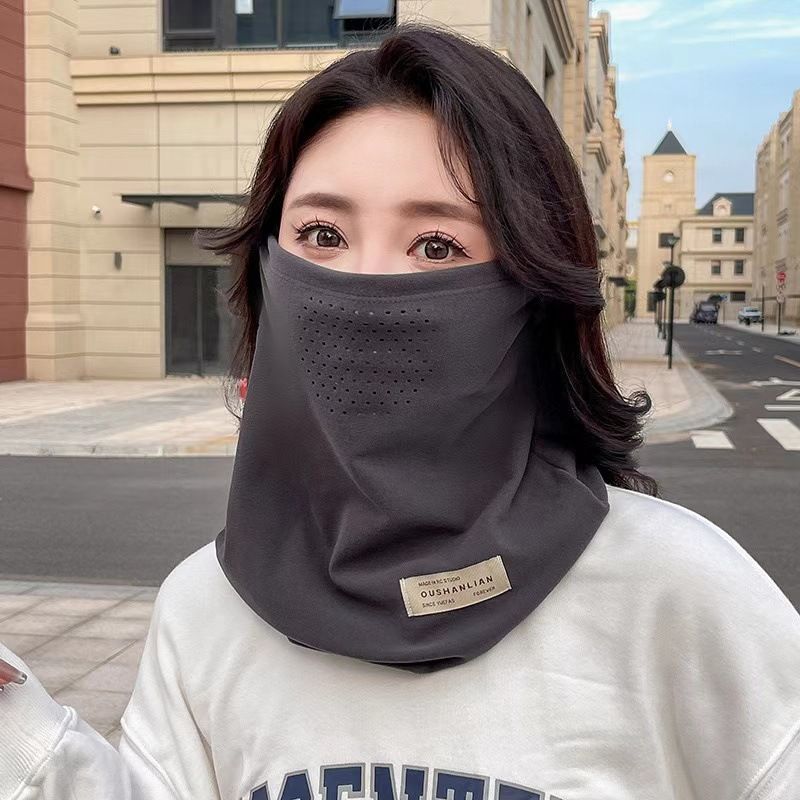 ActiveGo Fahrradwärmermaske für Männer und Frauen, winddichter Ski-Halswärmer, Gesichtsschutz gegen Kälte, für Herbst und Winter im Freien_voghion.com