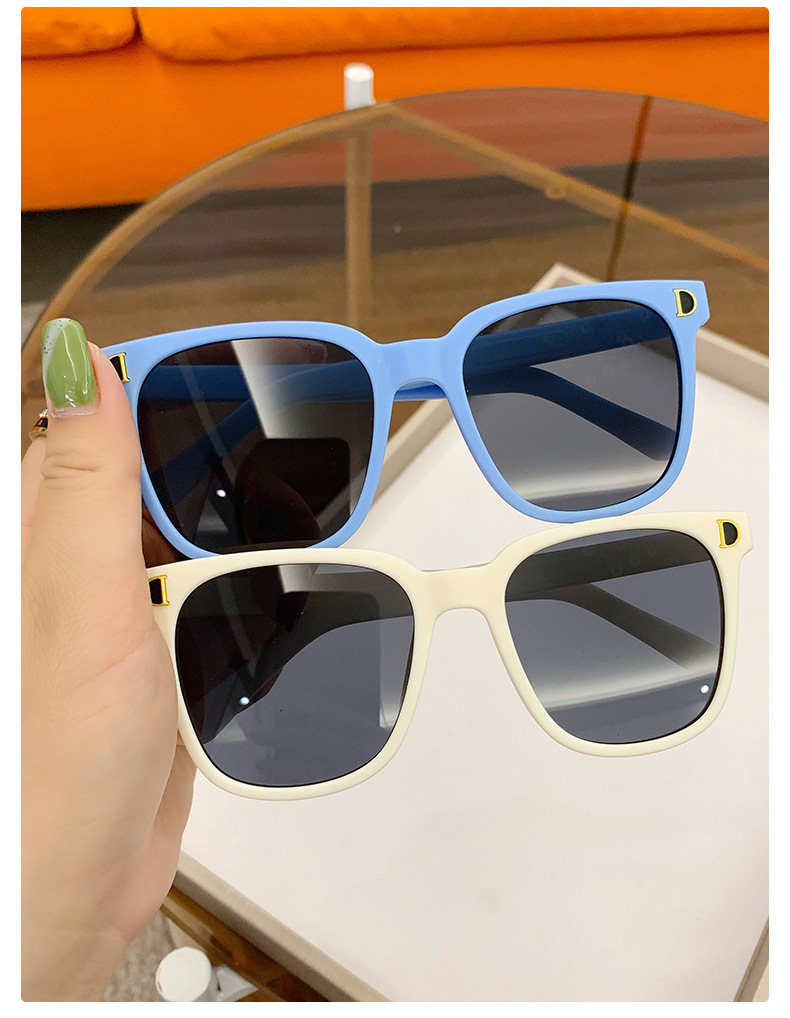 Dječje sunčane naočale za dječake u korejskom stilu, dječje naočale za djevojčice, personalizirane anti-UV sunčane naočale za djevojčice, krema za sunčanje za bebe, trendi_voghion.com