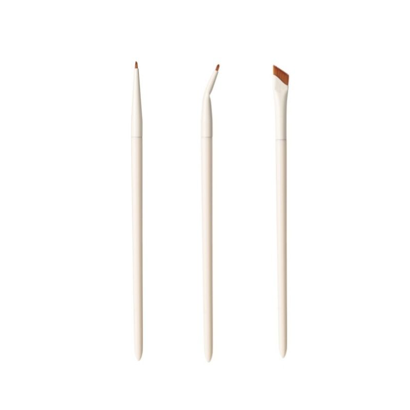 1/3/7/9 Stück Porzellan Weiß Sichel Eyeliner Abgewinkelt Feine Klinge Make-Up Augenbrauen Augen Pinsel_voghion.com