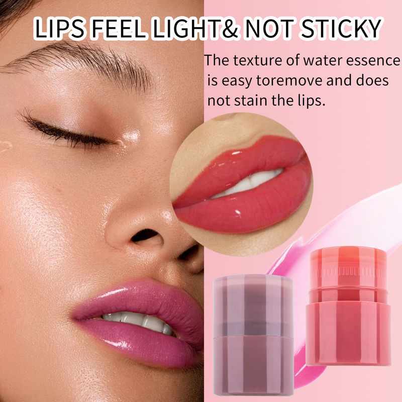 Lip Balm Twist Lipstick 6 Colors Moisturizing And Nourishing To Enhance Complexion Lip Gloss To Fade Lip Lines_voghion.com