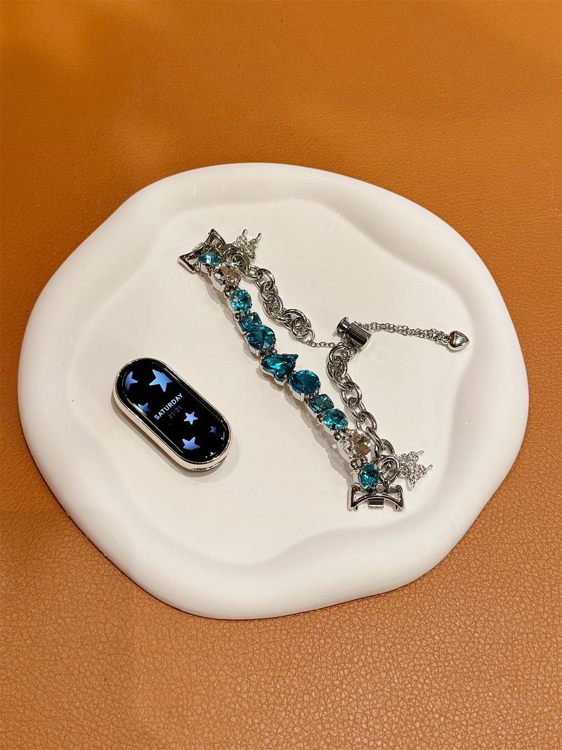 Uhrenarmband für Xiaomi Band 8 7 8Pro 7Pro 6 5 4 3 Edelsteine Temperament Armband Uhrenarmband_voghion.com