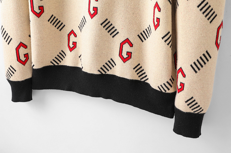 Man's clothing Men's spring and autumn cashmere sweater fashion crewneck pullover warm casual_voghion.com