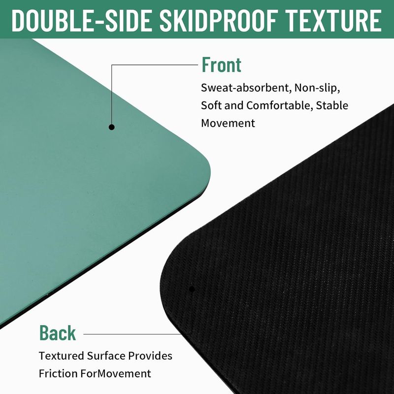 Yogamatten Pilates Core Bed Antislipmat PU Natuurrubber Grote Apparatuur Yogahal Training Core Bed Beschermingsmat_voghion.com