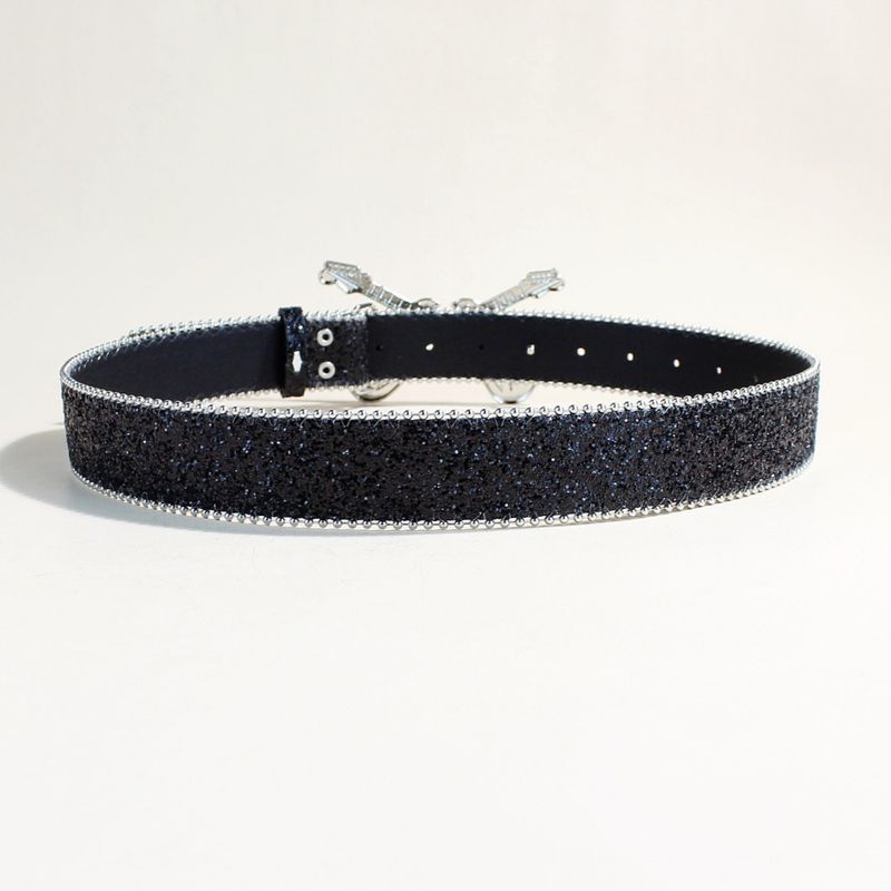 Y2K Punk Rock Riem Voor Vrouwen Glanzende Gotische Harnas Tailleketting Streetwear Metalen Studs Accessoire Grunge Esthetische Taille Cincher_voghion.com