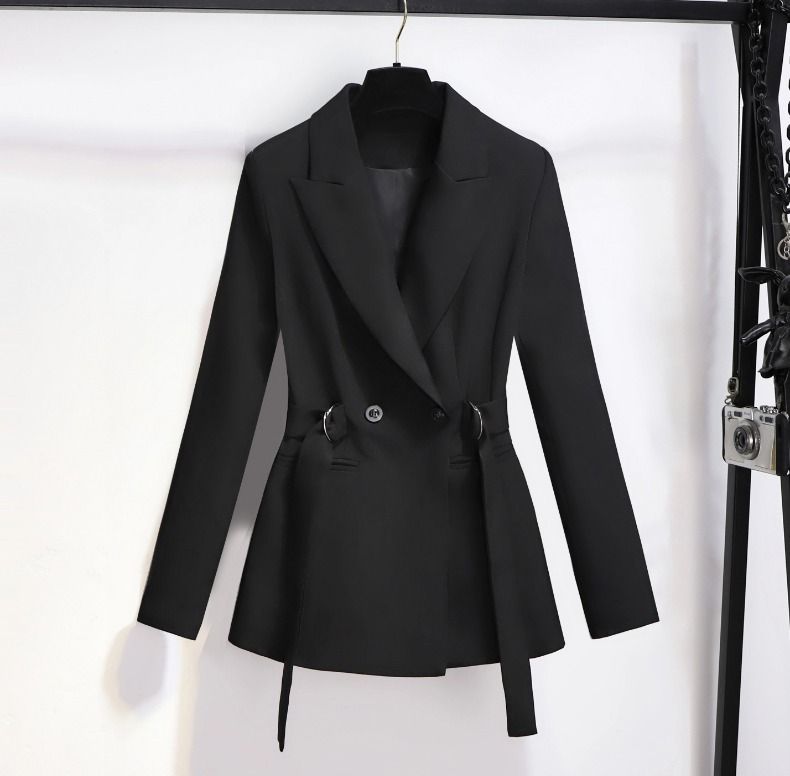 Abbigliamento da donna Inverno Nuovo Piccolo Stile Coreano Spalline Tuta Design Nicchia Maniche Lunghe Top Tendenza_voghion.com