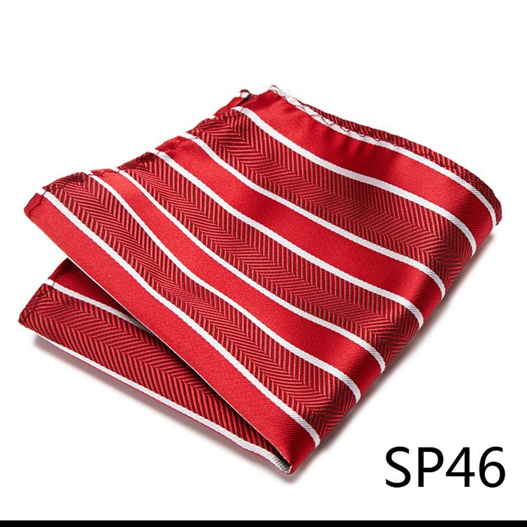 Heren Brits patroon effen kleur polyester zijden vierkante sjaal bruiloft pak zakdoek overhemd klaar op voorraad_voghion.com
