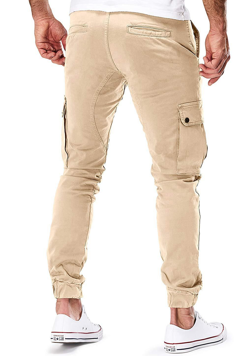 Neue gewebte Freizeithose für Herren, Arbeitshose, Hosen mit Tasche_voghion.com
