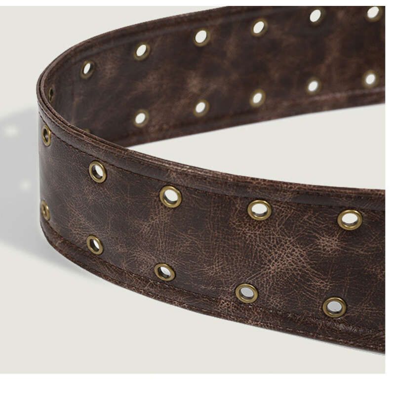 Borsa a tracolla primavera ed estate 2025, nuova borsa da motociclista punk, grande capacità, retrò, tracolla larga, alla moda, cento_voghion.com