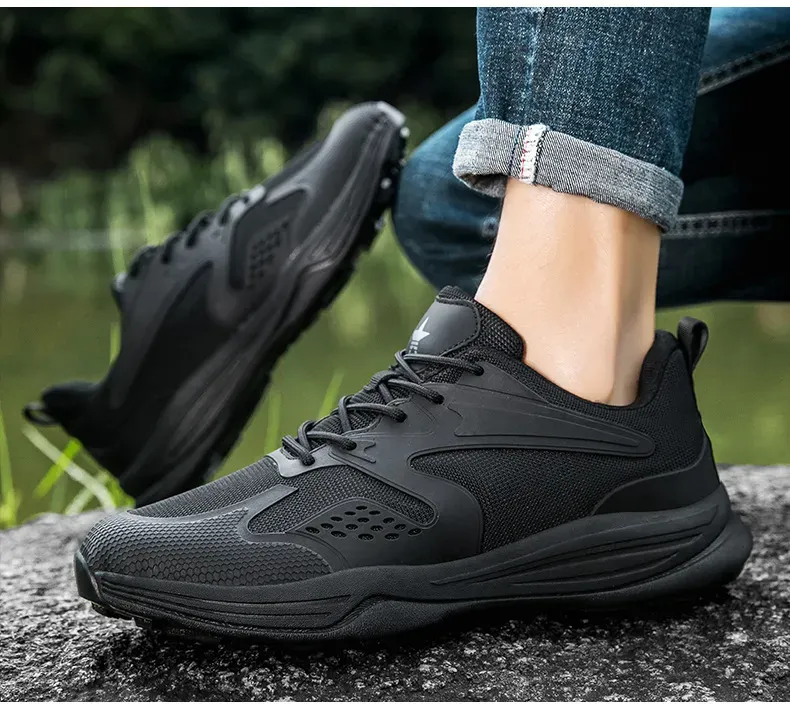 PROTECTCAMEL Designer Free Shipping Outdoor Sports Running Trainer Anti-slip Breathable Comfortable Hiking Shoes For Men_voghion.com