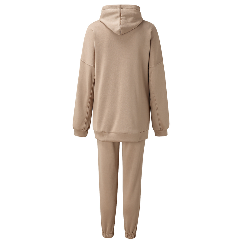 Zweiteiliges Set für Damen, modisch, lässig, Sportanzug_voghion.com