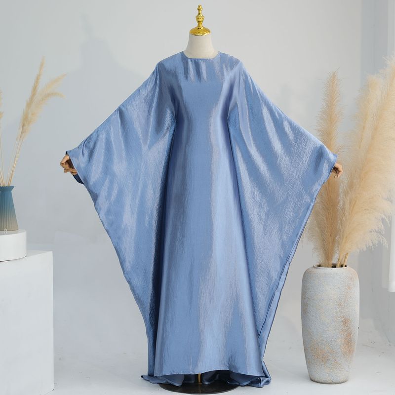Dámské oblečení blízkovýchodní lesklé šaty abaya_voghion.com