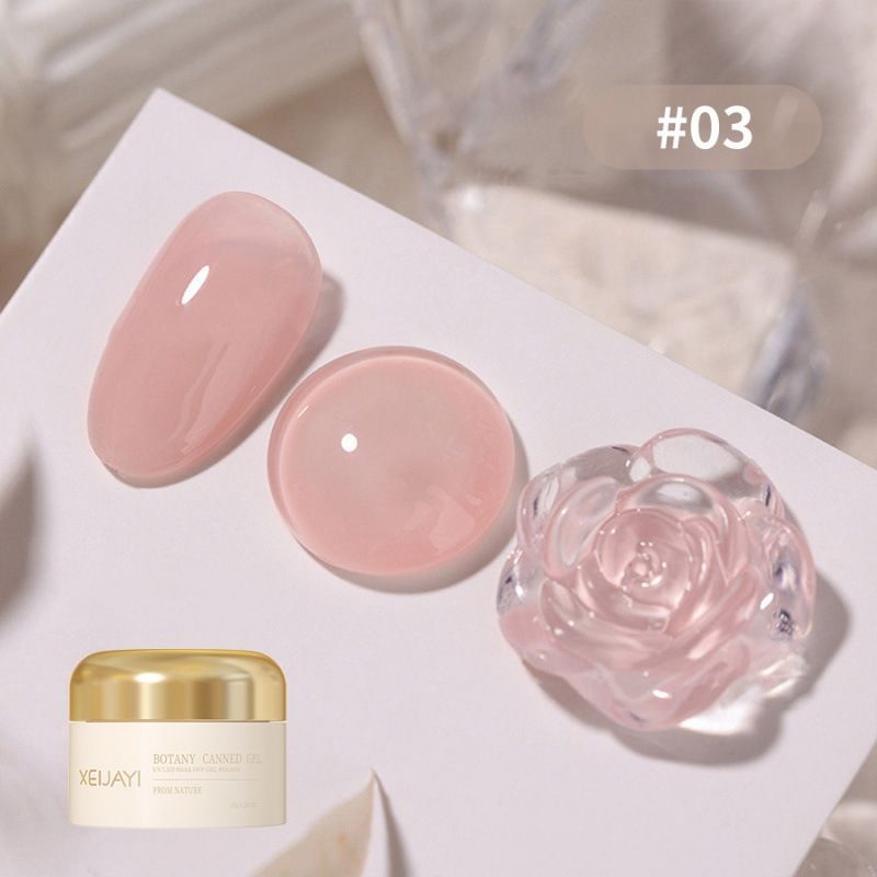 12 kolorów mlecznej galaretki z serii New Clear Solid Summer Ice Transparent Color Gel_voghion.com