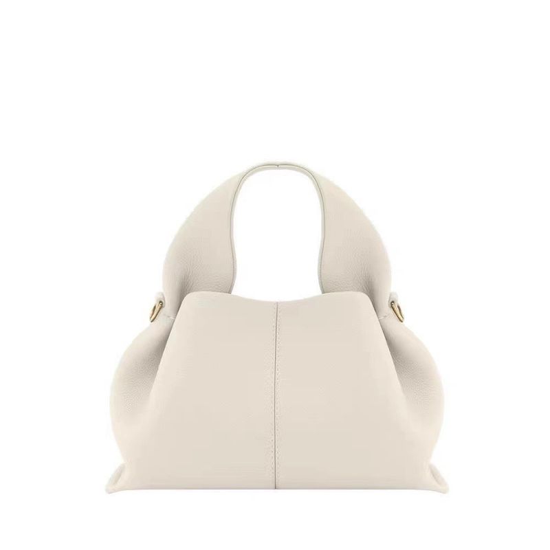 Cloud Dumpling per donne 2024, nuova tendenza, borsa a tracolla con tracolla testurizzata in stile francese, porta pranzo portatile_voghion.com