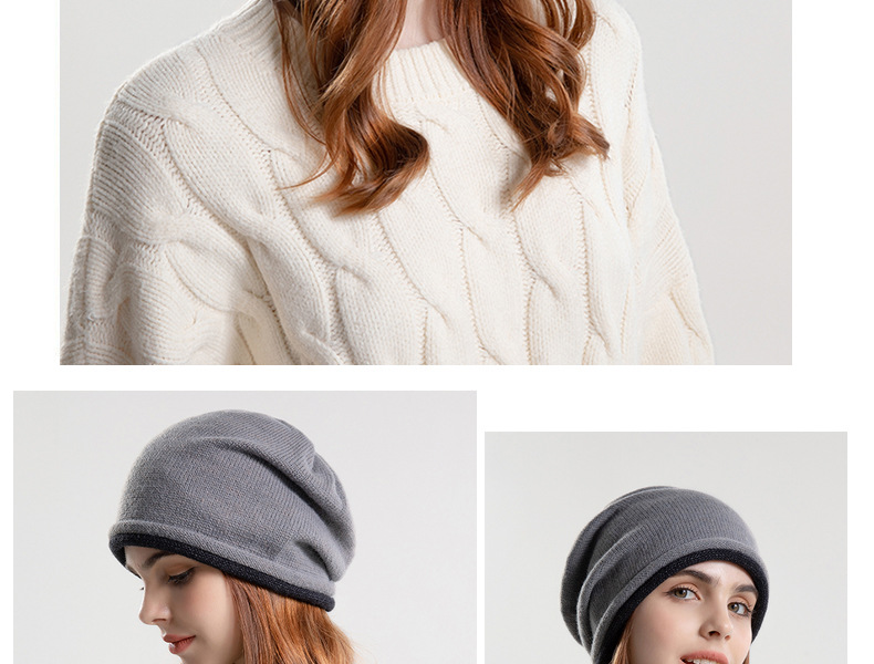 Inverno Cor Sólida Hiphop Chapéus Unisex Elástico Skullies Mulheres Macio Quente Malha Chapéu De Lã Casual Gorro Boné_voghion.com