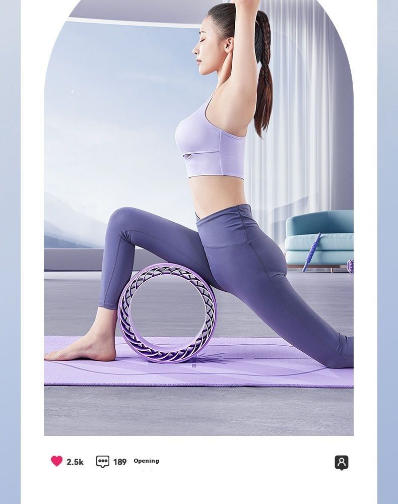 Equipo de estiramiento para principiantes, rueda de flexión de espalda, anillo mágico de yoga y pilates ensanchado_voghion.com