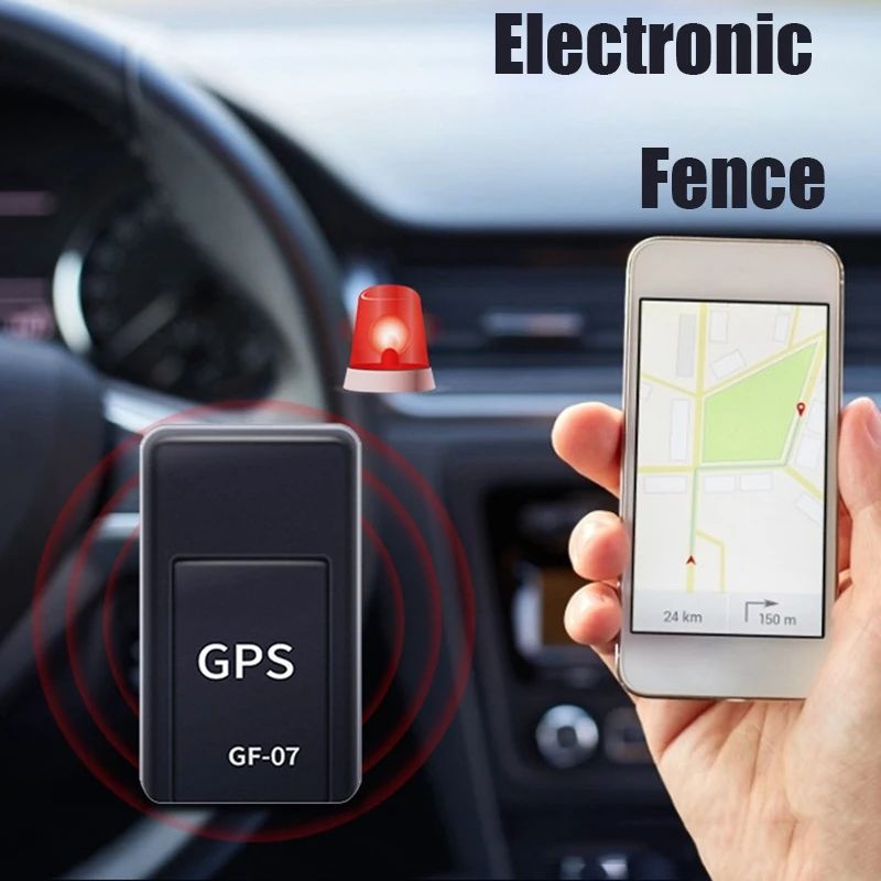GF07 Magnetic Mini GPS Tracker Real-Time Vehicle Locator Car Pet Tracking Device Compact Portable GPS Locator Position APP_voghion.com