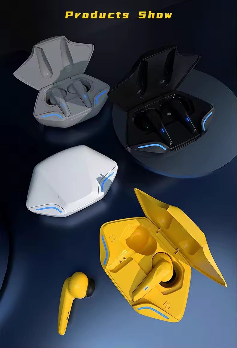Brezžične Bluetooth slušalke G11 X15pro, e-športne igre, osvetlitev z nizko zakasnitvijo, zmanjševanje šuma v ušesu, dolga življenjska doba baterije, univerzalne slušalke za mobilni telefon_voghion.com