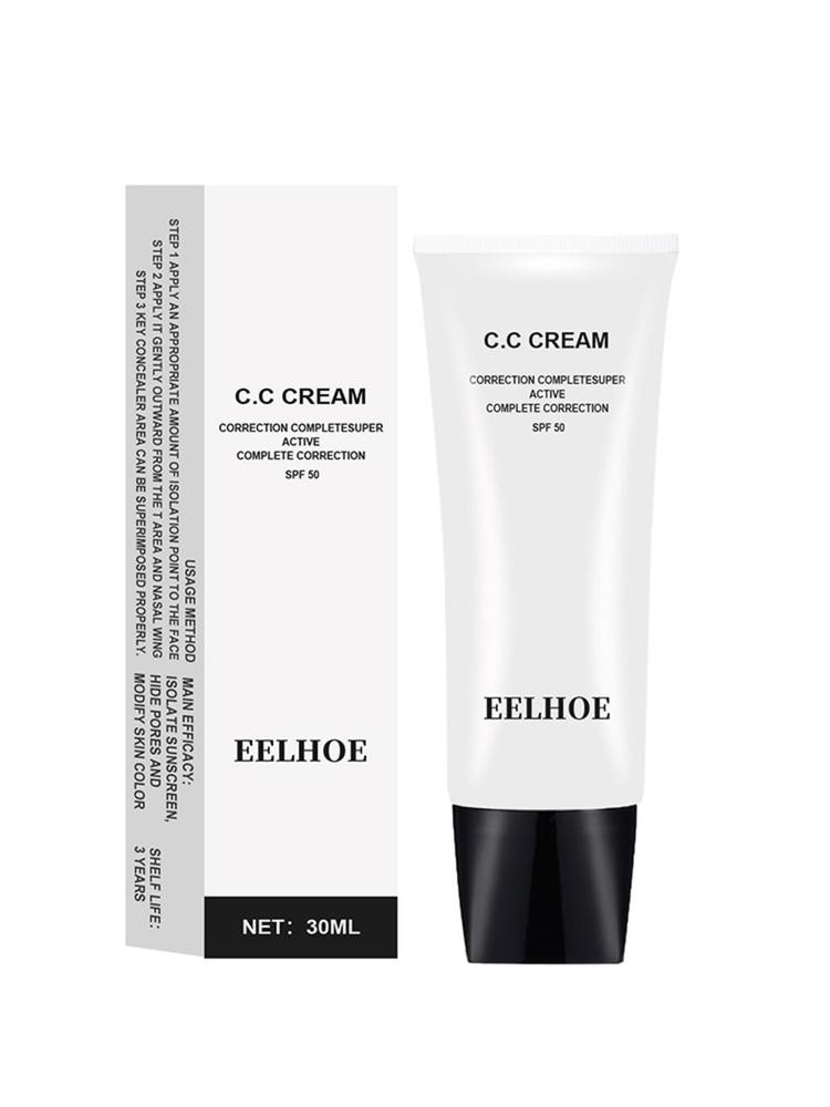 30ML CC Krem Kusurları Gizle Cilt dostu Cilt Rengini Aydınlatır Kozmetik Vakfı Kaba için Kapatıcı Krem_voghion.com