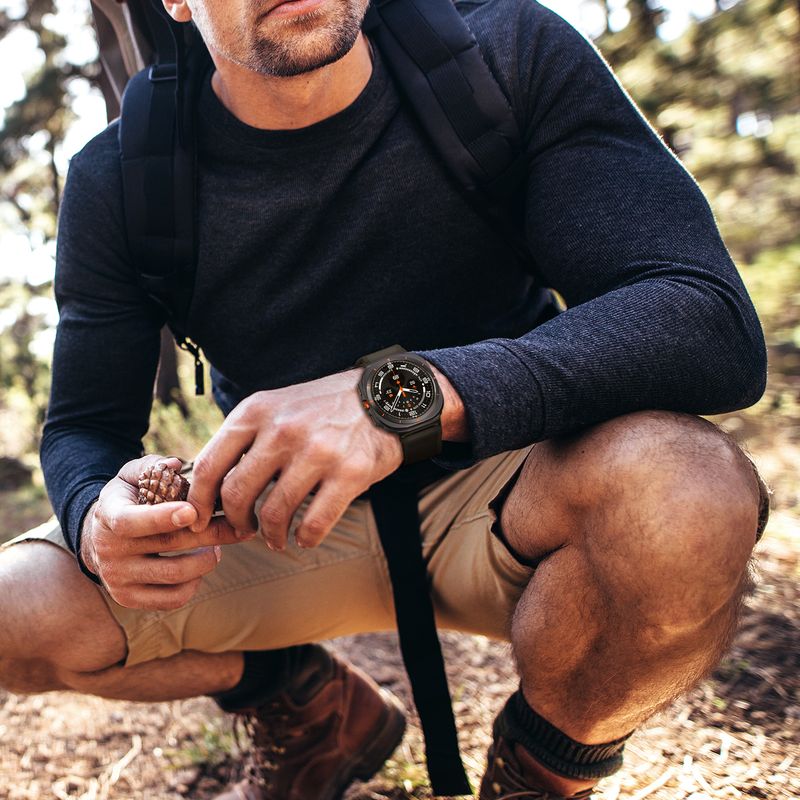 Til Samsung Galaxy Watch Ultra Strap 47mm Tilbehør Sport Nylon armbånd Trail loop Armbånd correa Galaxy watch 7 ultra Band_voghion.com