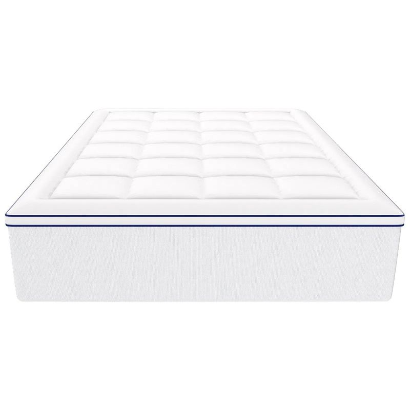 Foam 4 Topper Fiber Premium Size Queen Mattress Memory Fill Thickness In_voghion.com