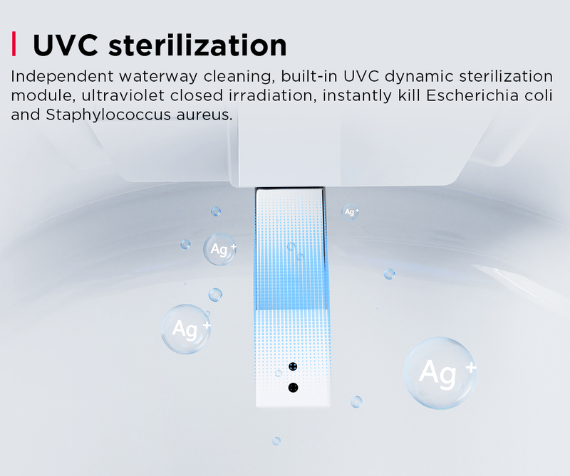 PSMG740Good Smart Toilet Deodorizing And Silent Smart Toilet For Bedrooms Dedicated To The Bathroom. Instant Deodorization Water Curtain Purification, Fragrance Release, 4 Powerful Deodorization Leve_voghion.com