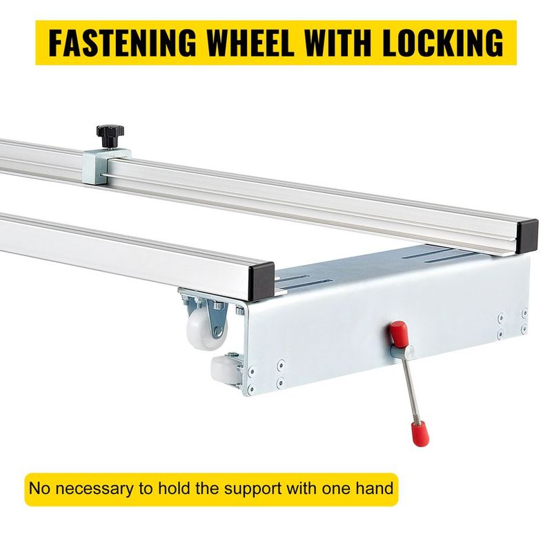 VEVOR Router Sled, 60 Inches / 152.4cm Width, Slab Guide Jig For Woodworking With Locking Function, Portable And Easy To Adjust, Trimming Planing Machine For Wood Flattening, Home DIY_voghion.com