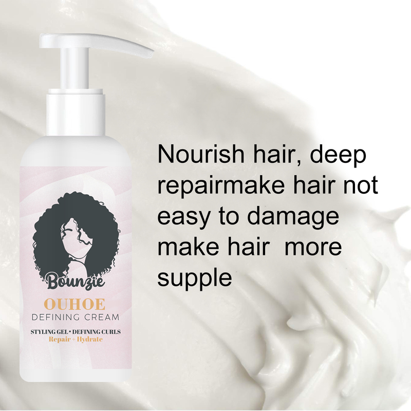 Fuktgivande Styling Gel Curl Boost Definierande hår Fluffigt Frizzy Care Återställ elasticitetskontroll Frisyr Curly Shaping Elastin_voghion.com