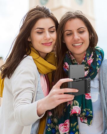 Digitalkamera für Fotografie, WiFi 64MP 4K Vlogging-Kamera F 3 Zoll 180° Flip-Screen 18-facher Digitalzoom Kompakte Vlog-Reisekamera mit 32 GB TF-Karte Schwarz_voghion.com