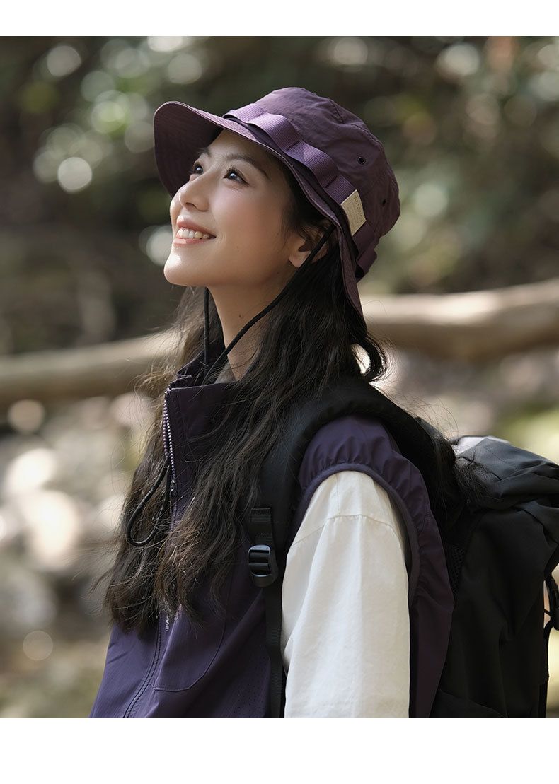 2024 New Outdoor Thin Quick Drying Spring/Summer Drawstring Climbing for Men Women Fisherman Sunshade and Sunscreen_voghion.com