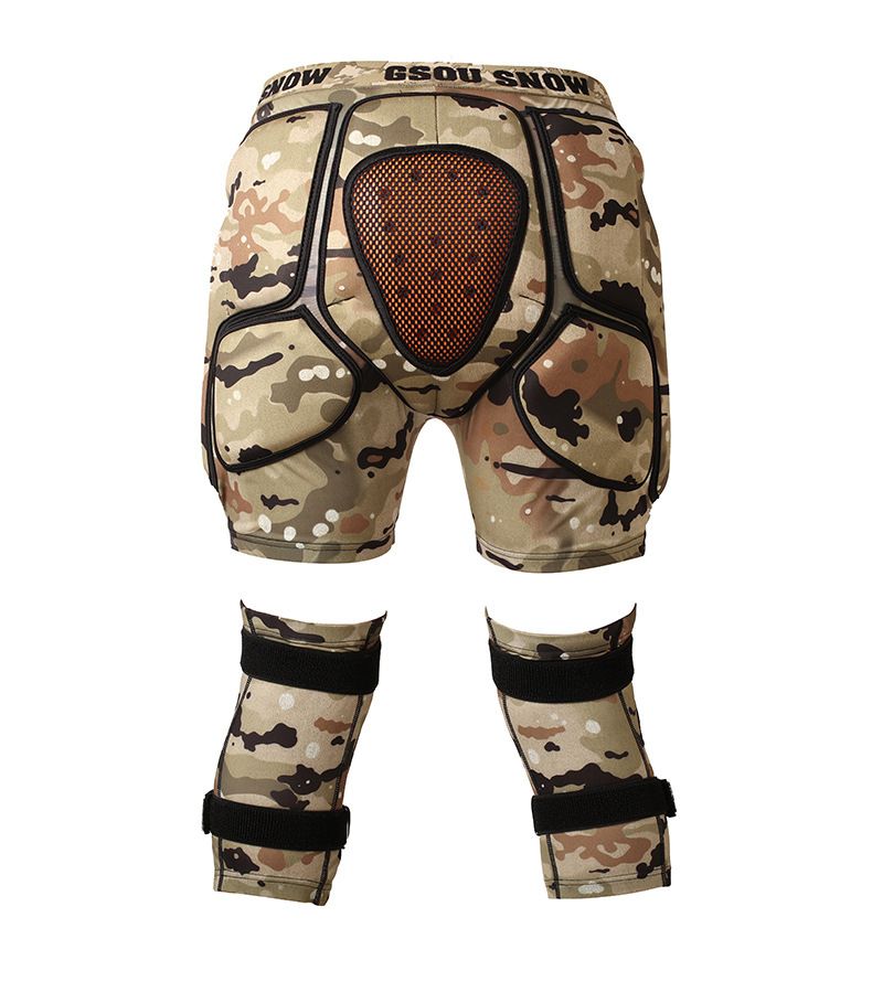 Ski- und Snowboard-Schutzausrüstungsset – Hüft- und Knieschoner für Erwachsene (S/M, L/XL, 3 Farben)_voghion.com