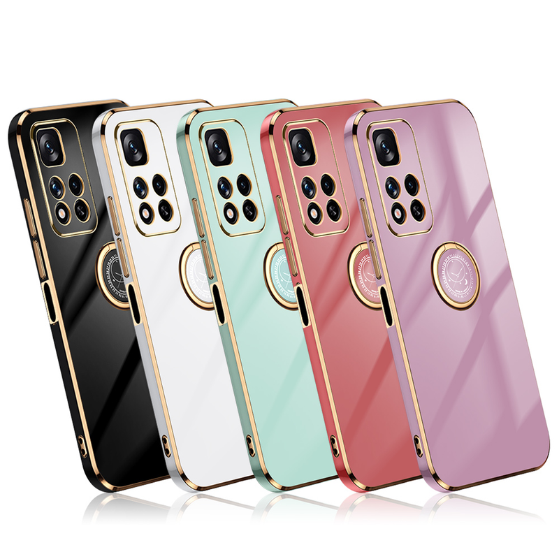 Custodia per telefono quadrata di lusso per Xiaomi Redmi note 11 t 9 10 pro max plus 10s Cover per Redmi 10 10t 9_voghion.com