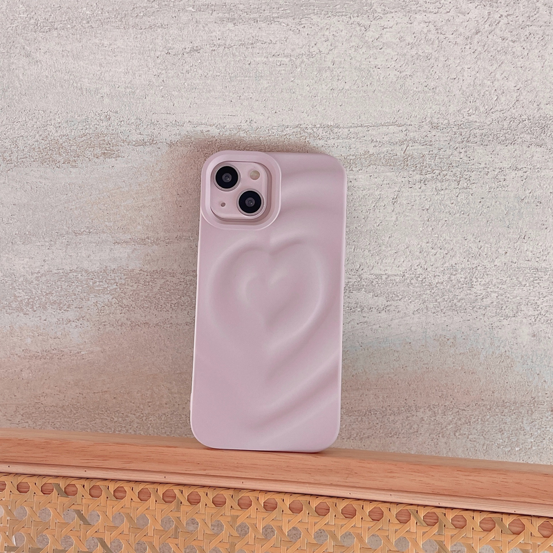 Funda para teléfono móvil color mate amor adecuado para iphone15ProMax Apple 14 funda para teléfono móvil tacto piel 13 invierno cálido 12_voghion.com