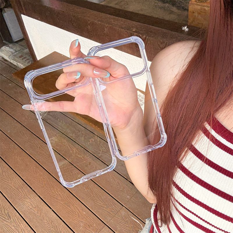 Transparante acryl hoes met stootkussen voor iPhone 17 Air 16 15 14 13 12 11 Pro X XR XS Max 7 8 Plus schokbestendig en transparant airbag_voghion.com