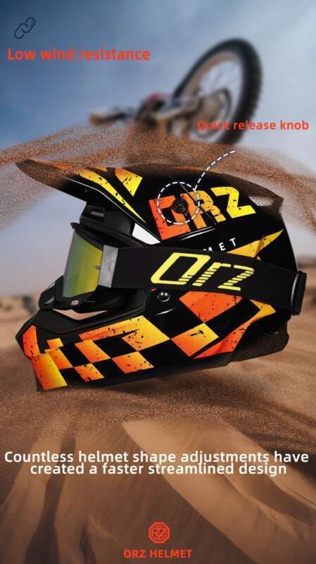 Casco di sicurezza Orz Greenway X6 Off Road Wind Mirror Speed Descent Forest Road Mountain Bike completamente staccabile Youth Self_voghion.com