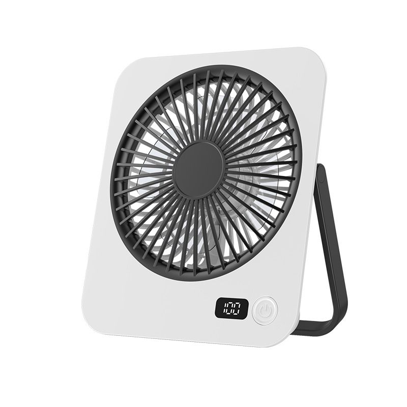 2025 New Desktop Small Strong Wind Silent Outdoor Portable Lightweight USB Rechargeable Mini Wall-Mounted Fan_voghion.com