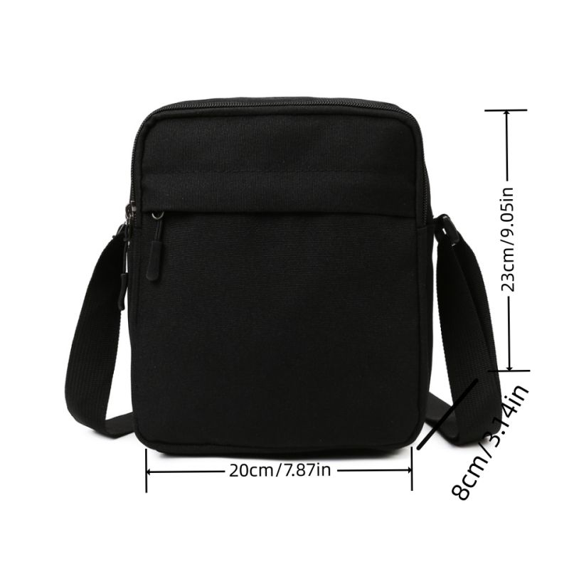 Bolso bandolera deportivo pequeño informal de un solo hombro para hombre_voghion.com