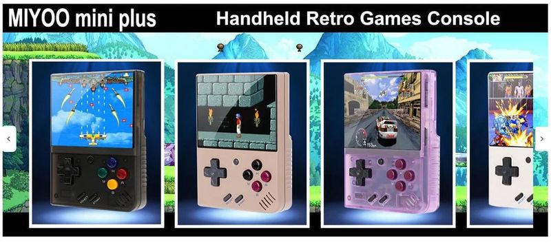 Console di gioco portatile WiFi Miyoo Mini Plus V3 da 3,5 pollici_voghion.com
