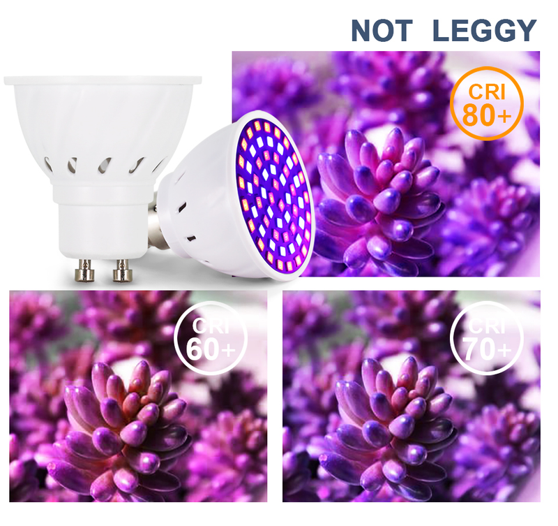 Led Grow Bulb E27 E14 MR16 GU10 Full Spectrum LED Plant Hydroponic Growth Light Phyto Lamp Inomhusbelysning Blomsterplanta_voghion.com