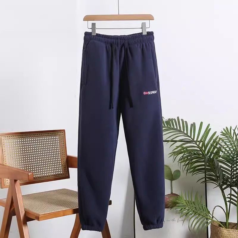 Pantaloni da tuta chiusi da uomo e da donna, caldi e caldi, resistenti al freddo, in pile spesso e velluto, per attività all'aperto, tempo libero e sport, adatti a autunno e inverno._voghion.com