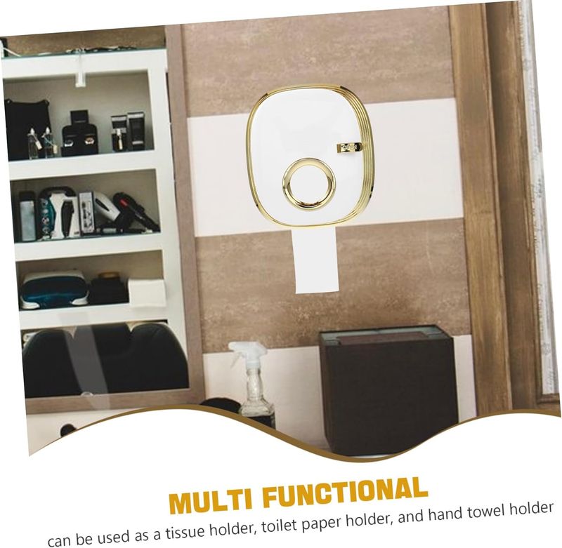 Space Saver Wall Paper Holder - Multifunctional Easy Install_voghion.com