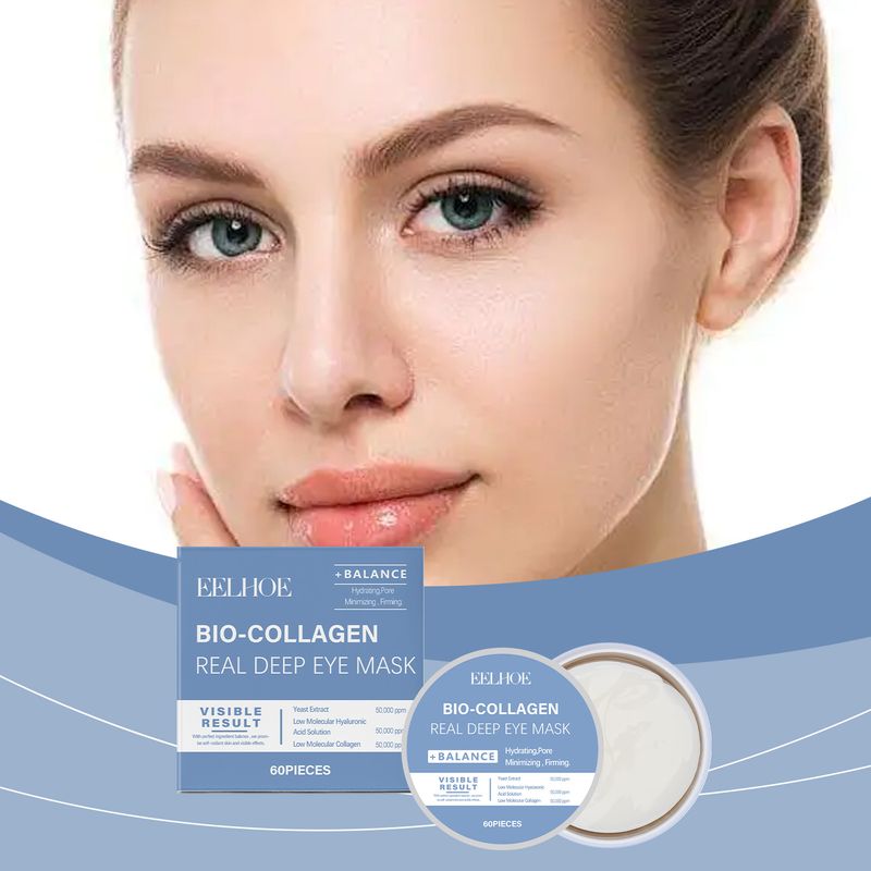 EELHOE Collagen Eye Mask, Skin Moisturizing And Hydrating Patch Skin Care Eye Mask_voghion.com