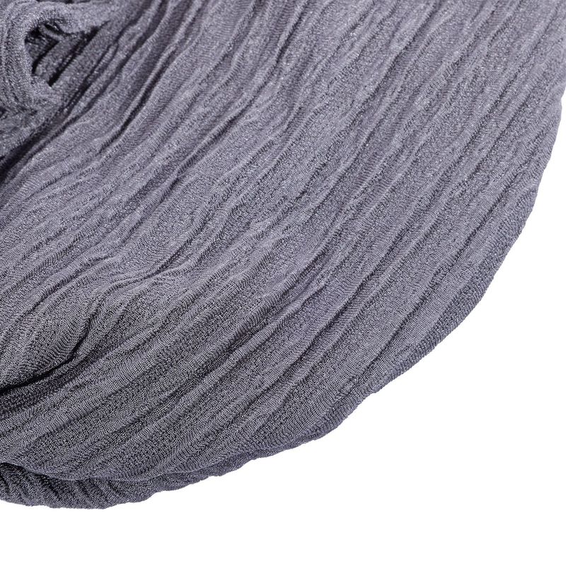 Elastic Pleated Lace Headscarf Hat – Fungus Lace Hair Care Cap, Adjustable & Breathable_voghion.com