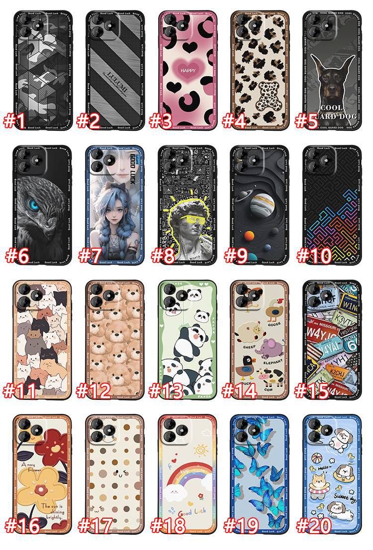 TechGlobe compatibile con Oukitel C53 Custodia personalizzata con bordo intero Anime Nuovo carino Rosso per le donne_voghion.com