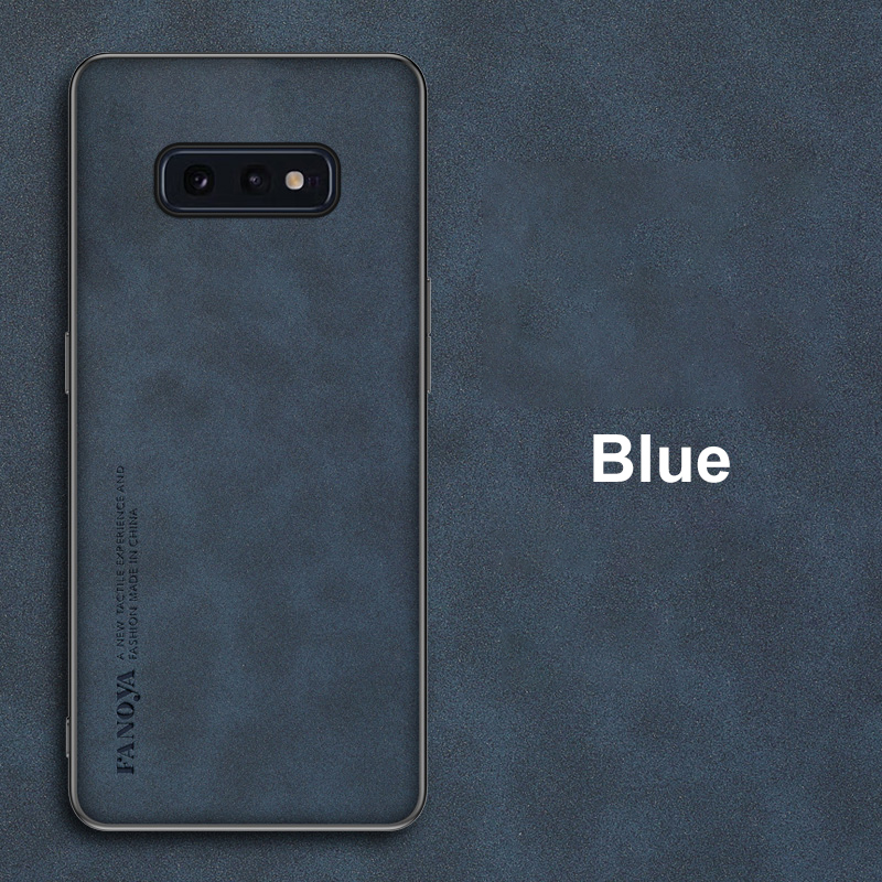 Funda de piel de lujo para Samsung Galaxy S10 Plus S10 5G S10E Funda de teléfono de silicona para Samsung S10 + S10E S10Plus Coq_voghion.com