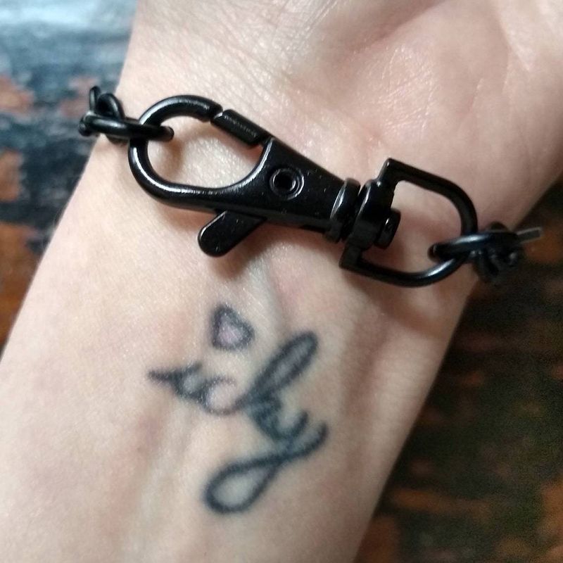 Bangles Silver Snake Bracelet Chain Dark Gothic Gothic_voghion.com