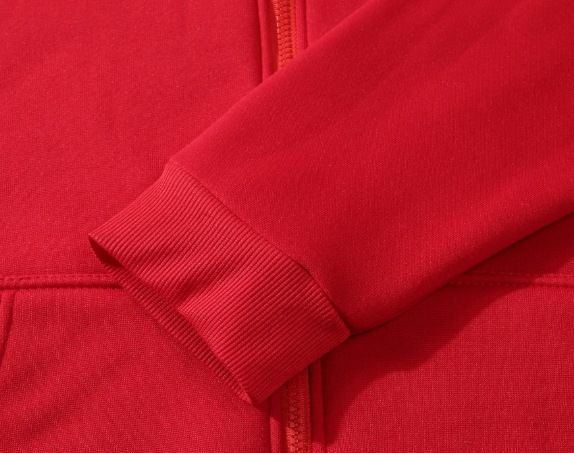 Conjunto de sudadera y pantalón de polar con cremallera para hombre: traje informal con estampado para primavera y otoño._voghion.com