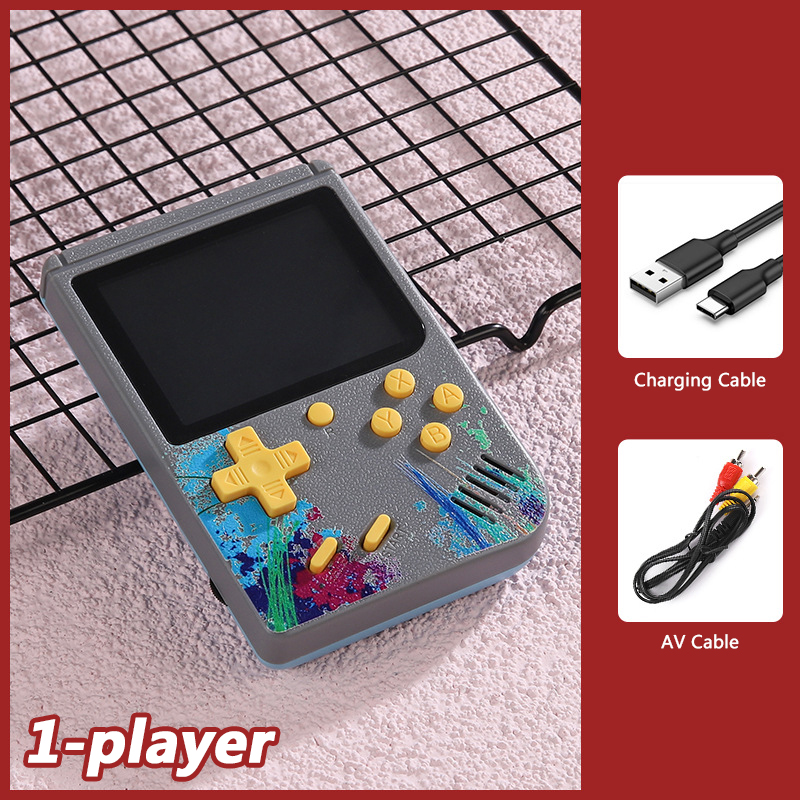 Nouvelle Console de jeu portable G50 écran 3 pouces 500 jeux Mini Console de jeu vidéo de poche Portable rétro Machine de jeu à deux joueurs_voghion.com